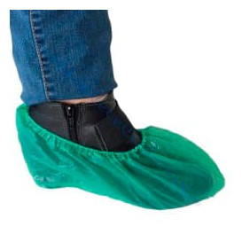 Surchaussures Polyéthylène CPE 40 Microns Vert (100 Utés)