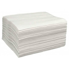 Serviette Spunlace Manicure Pedicure Blanc 30x40cm 50g/m² (100 Utés)