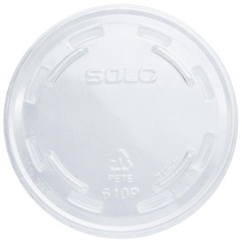 Couvercle Plat Fermé PET Cristal Ø7,8cm (100 Utés)