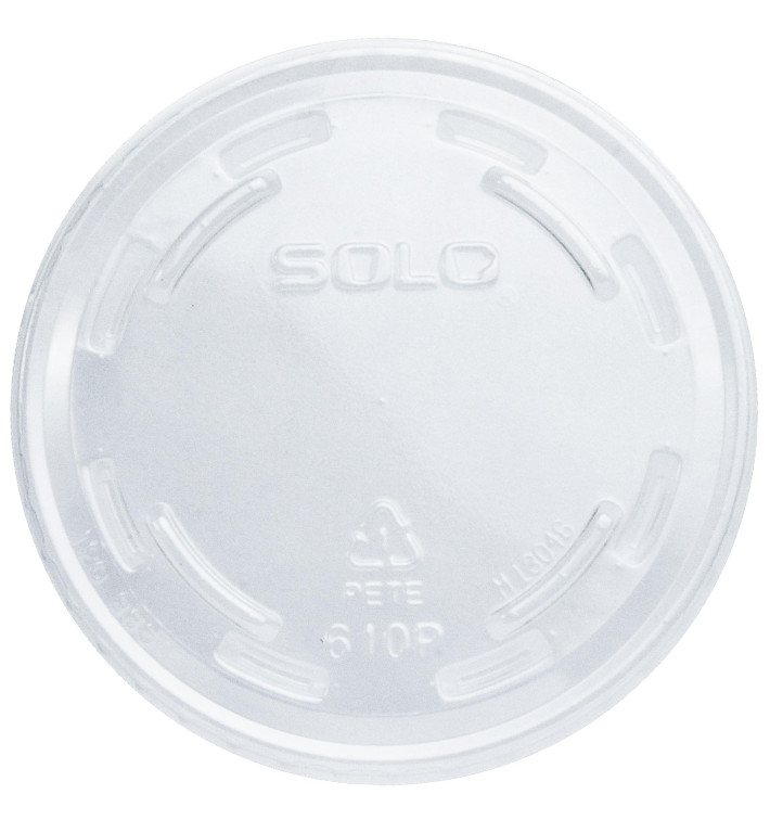Couvercle Plat Fermé PET Cristal Ø7,8cm (1000 Utés) Couvercle Plat Fermé PET Cristal Ø7,8cm (1000 Utés)