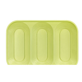 Plateau PP "X-Table" 3C Citron vert 330x230mm (30 Utés)