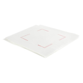 Serviette papier Sulfite Blanc 25x25cm (7500 Unités)