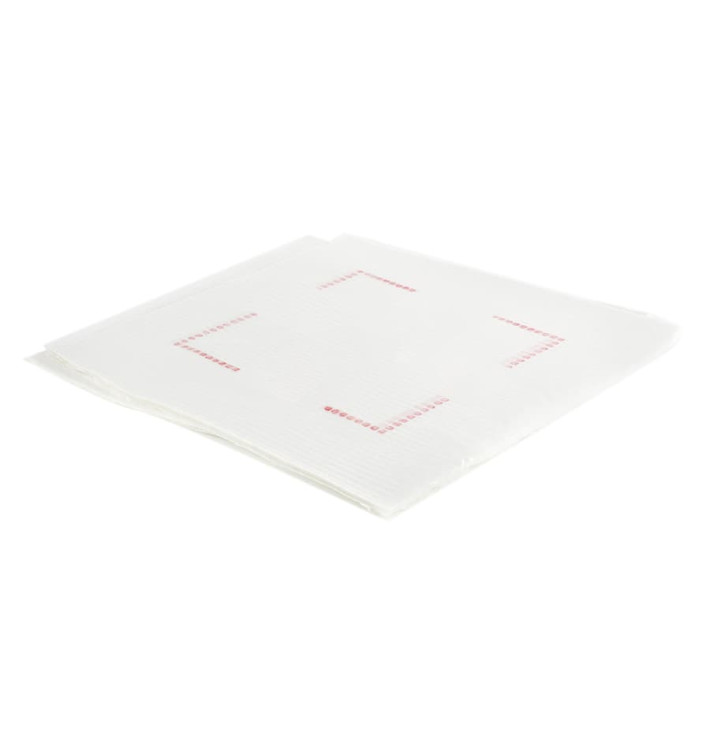 Serviette papier Sulfite Blanc 30x30cm (750 Unités)