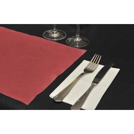 Set de Table en PP Non-Tissé Rouge 30x40cm 50g (500 Utés)