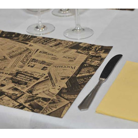 Set de Table papier 30x40cm Kraft "Presse" 50g (2500 Utés)