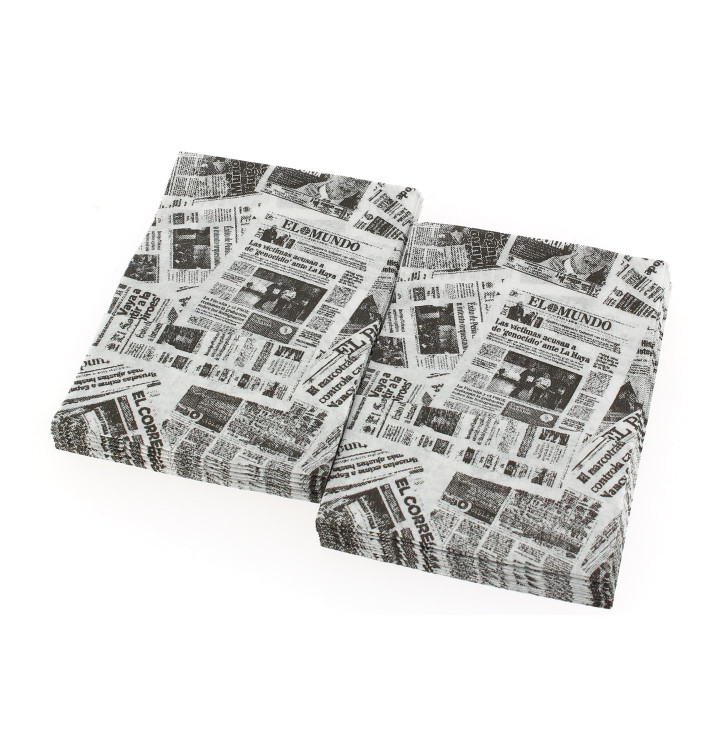 Serviette en Papier SNACK "Presse" 17x17cm (200 Unités) Serviette en Papier SNACK "Presse" 17x17cm (200 Unités)