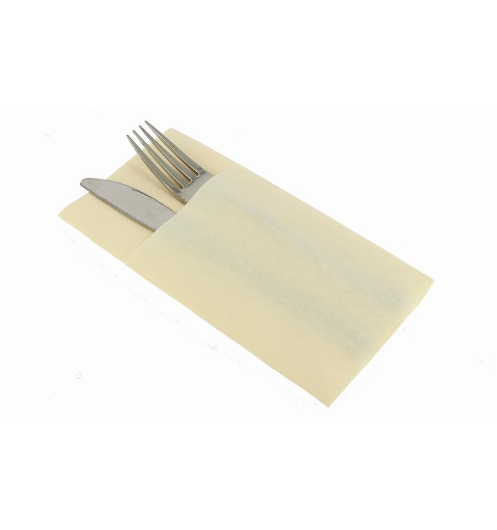 Serviette Kangourou en Airlaid Crème 40x40cm (480 Unités) Serviette Kangourou en Airlaid Crème 40x40cm (480 Unités)