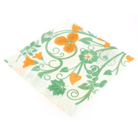Serviette Papier molletonnée "Printemps" 40x40cm (50 Utés)