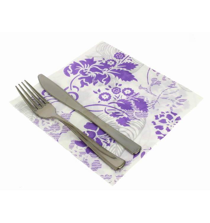 Serviette en Airlaid "Jardin" 40x40cm (50 Unités) Serviette en Airlaid "Jardin" 40x40cm (50 Unités)