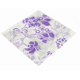 Serviette en Airlaid "Jardin" 40x40cm (50 Unités)