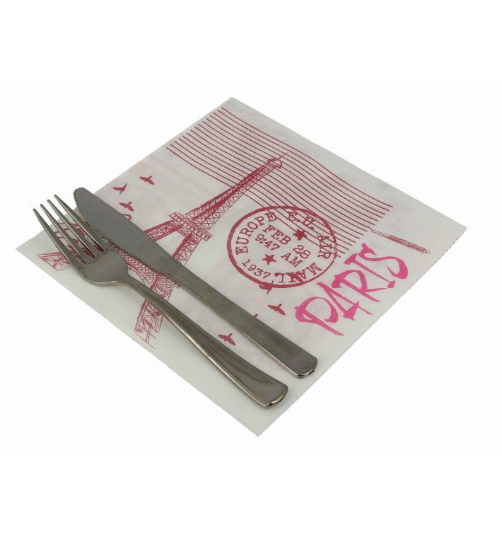 Serviette en Airlaid "Paris" 40x40cm (50 Unités) Serviette en Airlaid "Paris" 40x40cm (50 Unités)