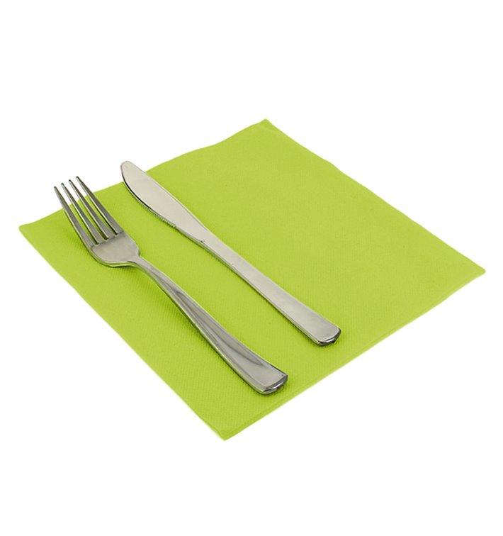 Serviette en Airlaid Pistache 40x40cm (50 Unités) Serviette en Airlaid Pistache 40x40cm (50 Unités)