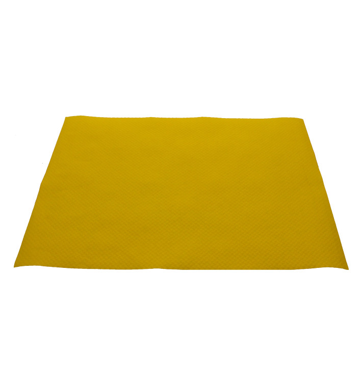 Set de Table papier 30x40cm Jaune 40g (1.000 Utés) Set de Table papier 30x40cm Jaune 40g (1.000 Utés)