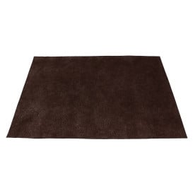 Set de Table en PP Non-Tissé Marron 30x40cm 50g (500 Utés)