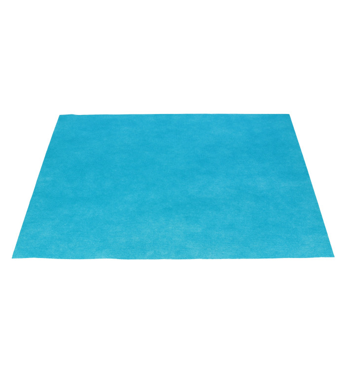 Set de Table PP Non-Tissé Turquoise 30x40cm 50g (500 Utés) Set de Table PP Non-Tissé Turquoise 30x40cm 50g (500 Utés)