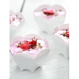 Verrine Dégustation Tulipe Blanc 70 ml (25 Utés)