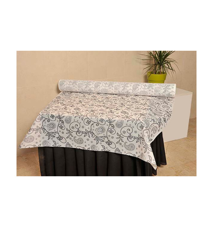 Nappe Rouleau PP Non Tissé "Cachemire" 1,2x50m 50g (1 Uté) Nappe Rouleau PP Non Tissé "Cachemire" 1,2x50m 50g (1 Uté)