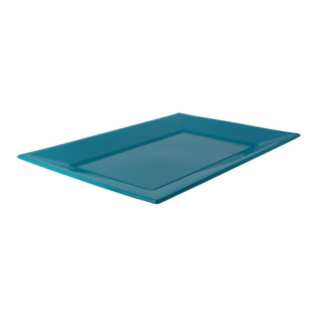 Plateau Plastique Turquoise Rectang. 330x 225mm (180 Utés)