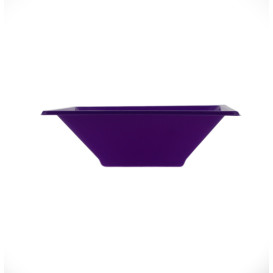 Bol en Plastique PS Carré Lilás 12x12cm (720 Utés)