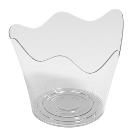 Verrine Dégustation Réutilisable PS Rain Transparente 90ml (25 Utés)