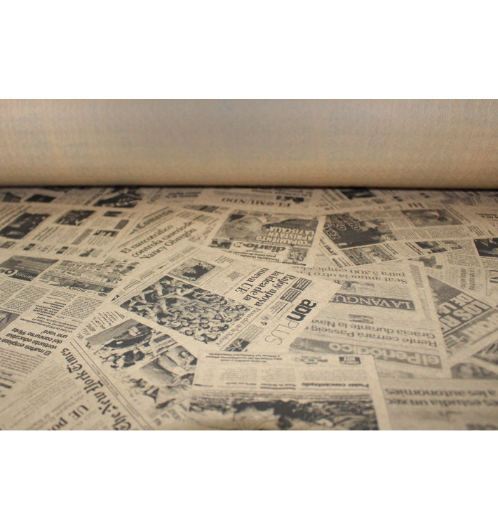 Nappe papier en ROULEAU "Presse" Kraft 1,2x100m 37g (6 Unités) Nappe papier en ROULEAU "Presse" Kraft 1,2x100m 37g (6 Unités)