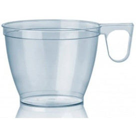 Tasse plastique Dur Transparent 180ml (50 Unités)