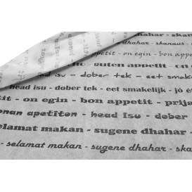 Nappe PP Non-Tissé "Bon Appetit" 120x120cm (150 Utés)
