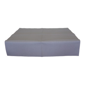 Nappe en papier 1x1 Mètre Gris 40g (400 Unités)