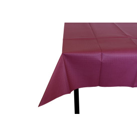 Nappe en papier 100x100 Bordeaux 40g (400 Unités)