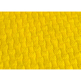 Nappe en papier 1x1 Mètre Jaune 40g (400 Unités)