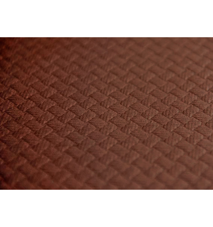 Nappe en papier 1x1 Mètre Marron 40g (400 Unités) Nappe en papier 1x1 Mètre Marron 40g (400 Unités)