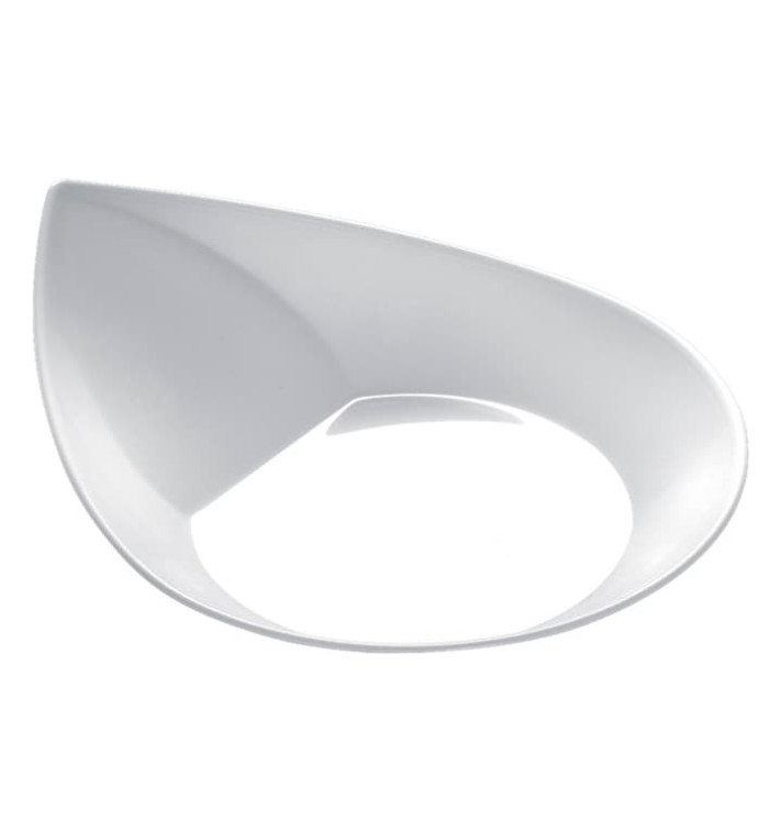 Assiette Dégustation "Smart" Blanc 8,6x7,1 cm (500 Utés)