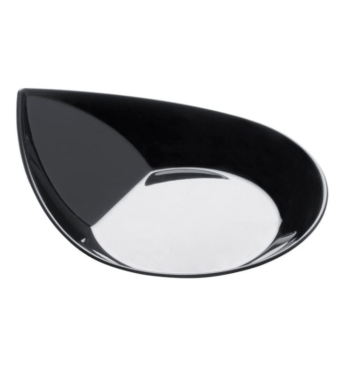 Assiette Dégustation "Smart" Noir 8,6x7,1 cm (500 Utés) Assiette Dégustation "Smart" Noir 8,6x7,1 cm (500 Utés)