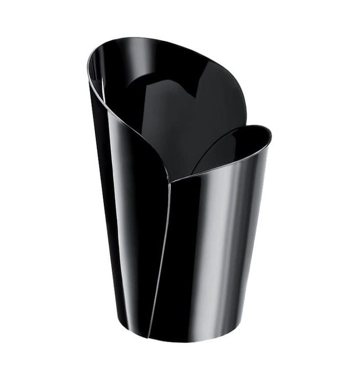 Verrine Dégustation "Blossom" Plastique Noir 90ml (300 Utés) Verrine Dégustation "Blossom" Plastique Noir 90ml (300 Utés)