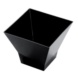 Verrine Dégustation "Pagode" Noir 90 ml  (25 Utés)