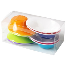 Verrine "Sodo" Blanc et Multicolore 50 ml (8 Utés)