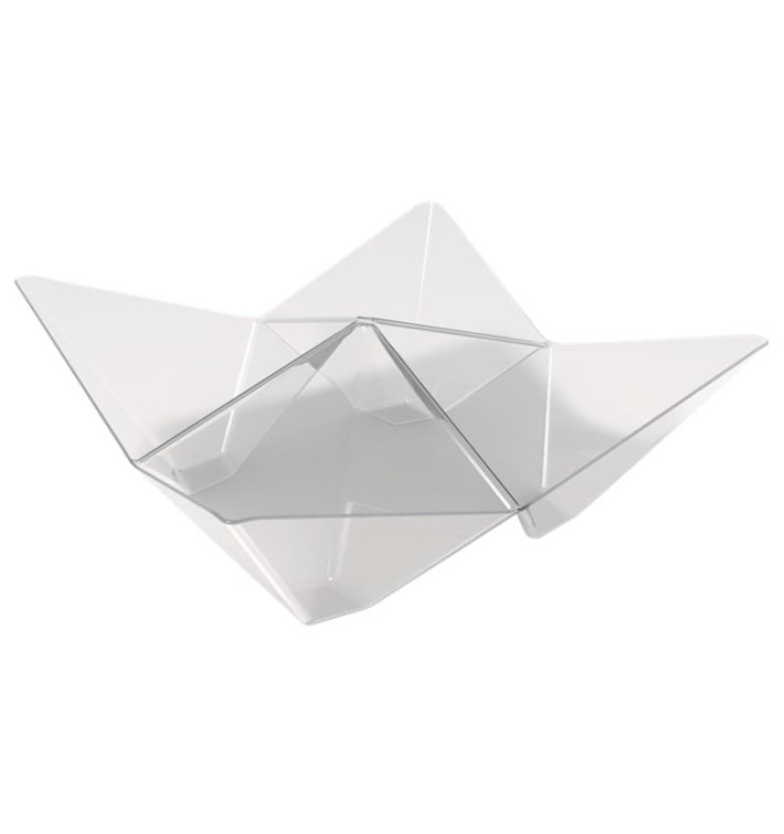 Verrine Dégustation Origami PS Transp.103x103mm (25 Utés) Verrine Dégustation Origami PS Transp.103x103mm (25 Utés)