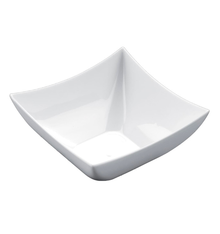 Verrine Dégustation Réutilisable PS Square Blanc 90ml (500 Utés)