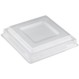 Couvercle Verrine "Square" Transp. PET 90 ml (25 Utés)