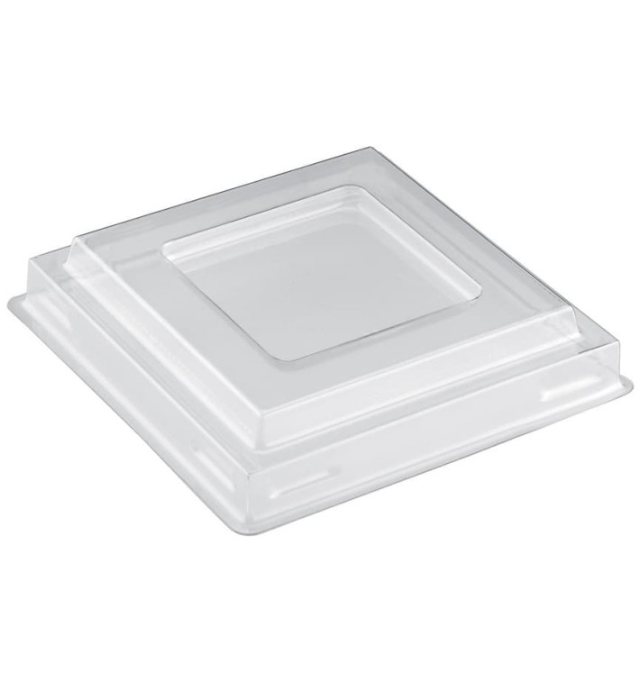 Couvercle Verrine "Square" Transp. PET 90 ml (25 Utés)