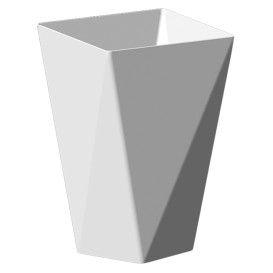 Verrine Dégustation "Diamond" Blanc 150 ml (12 Utés)