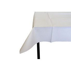 Nappe en papier 100x100cm Blanc 40g (480 Unités)