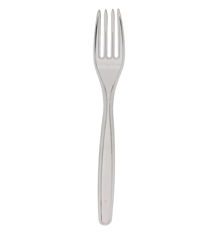 Fourchette Plastique PS Transparent 175mm (600 Unités) Fourchette Plastique PS Transparent 175mm (600 Unités)