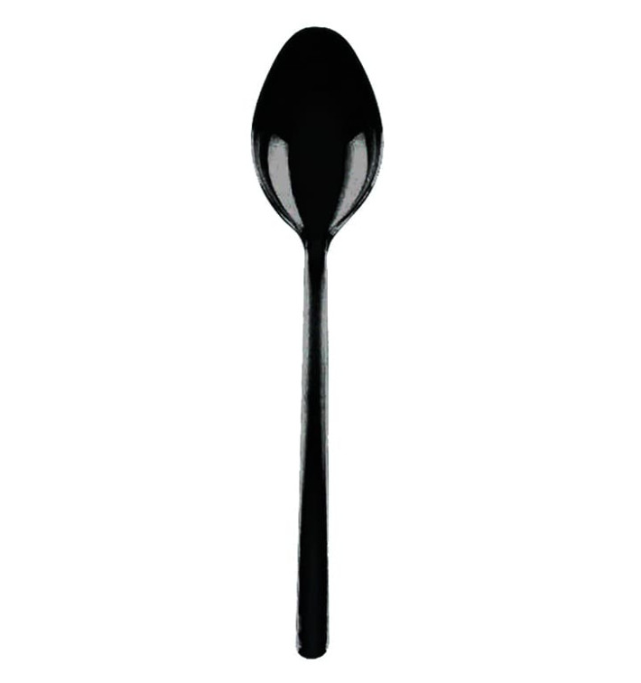 Cuillère Dégustation Mini Spoon Noir 100 mm (1500 Utés)