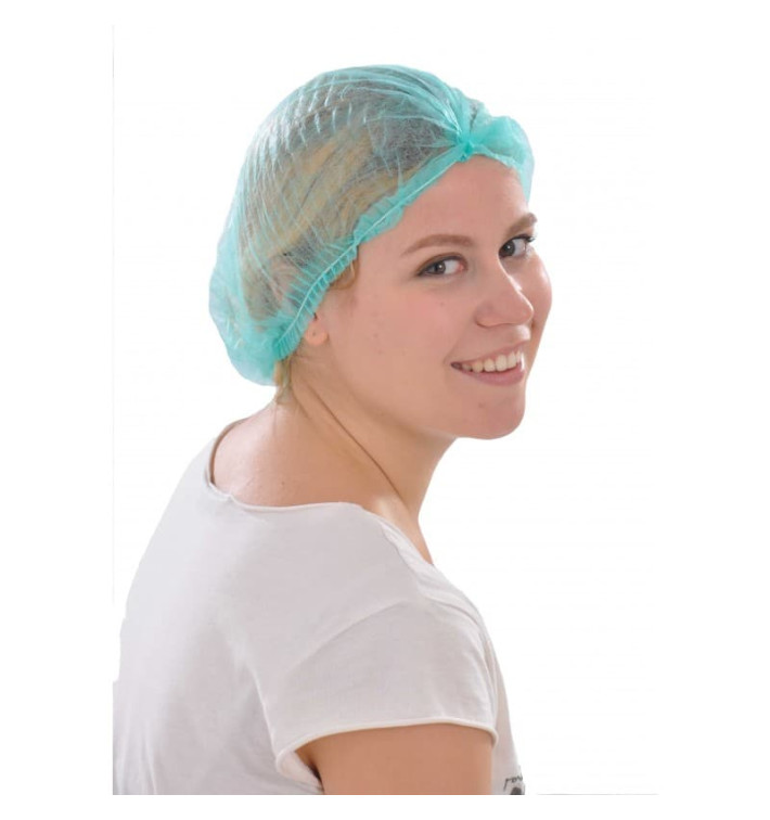 Charlotte en Polypropylène Accordéon Verte 1 élastique Ø53cm (1000 Utés) Charlotte en Polypropylène Accordéon Verte 1 élastique Ø53cm (1000 Utés)