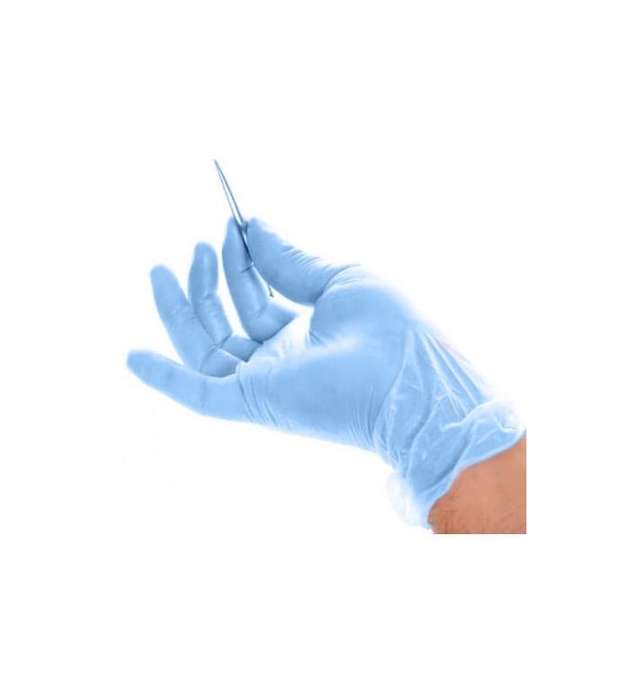 Gants en Vinyle sans Poudre Bleu Taille S (1000 Utés) Gants en Vinyle sans Poudre Bleu Taille S (1000 Utés)