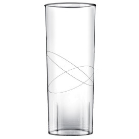 Verre Plastique Transparent PP 300ml (10 Unités)