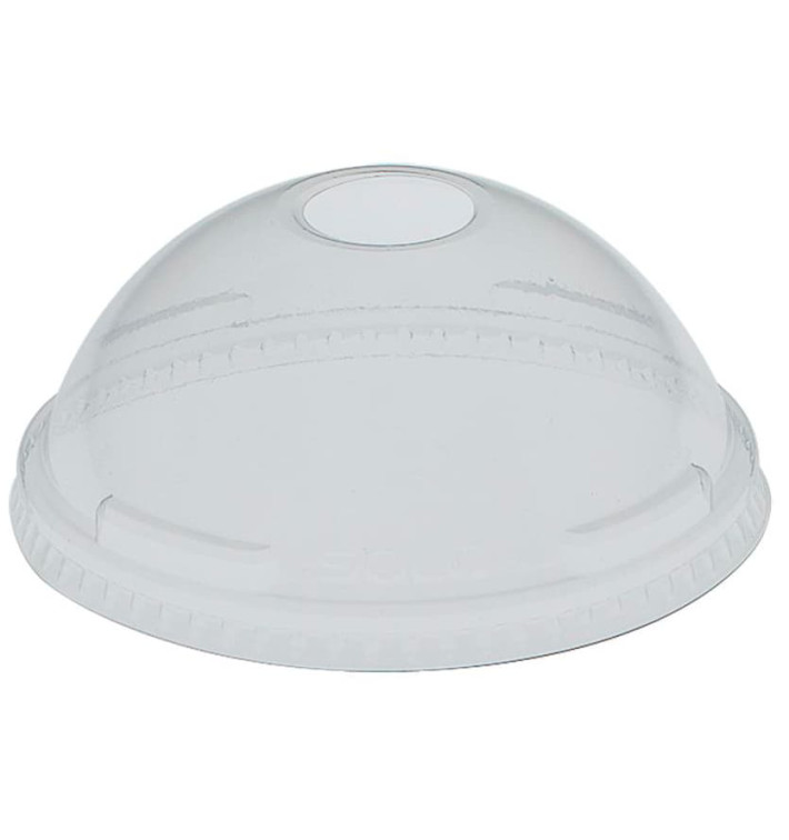 Couvercle Dôme Perforé PET Cristal Ø7,3cm (2500 Utés) Couvercle Dôme Perforé PET Cristal Ø7,3cm (2500 Utés)