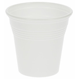 Gobelet Plastique Expresso Blanc 80ml (4.800 Utés)