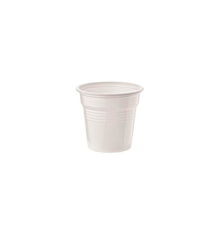 Gobelet Plastique PS Blanc 80ml Ø5,7cm (1500 Unités)